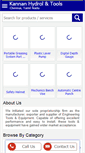 Mobile Screenshot of kannanhydroltools.com